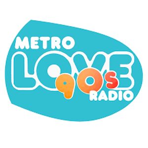 Logo of radio station Metro Love 90s Radio