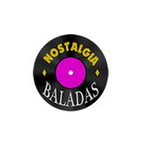 Logo of radio station Nostalgia Baladas