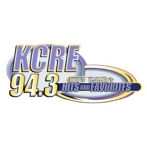 Logo of radio station KCRE 94.3 FM