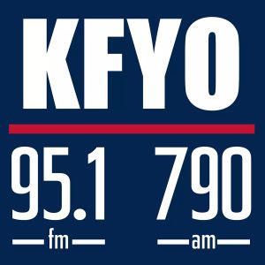 Logo of radio station News/Talk 95.1 & 790 KFYO