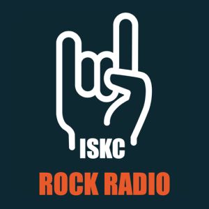 Logo of radio station ISKC Rock Radio