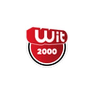 Logo of radio station Wit FM 2000