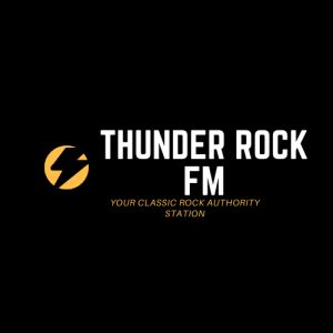 Logotipo de la emisora ​​de radio Thunder Rock FM