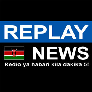 Logo de la station de radio Replay News Kiswahili