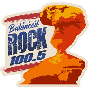 Logo of radio station Balanced Rock 100.5