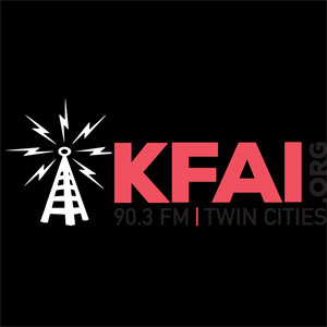 Logo of radio station KFAI FM 90.3