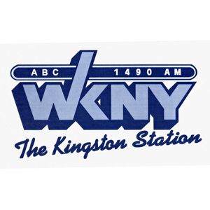 Logotipo de la emisora ​​de radio WKNY - Radio Kingston 1490 AM