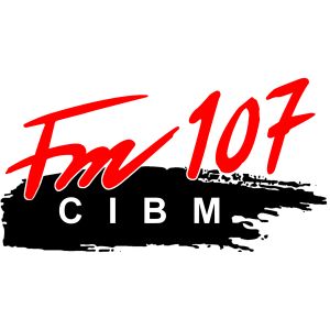 Logo of radio station CIBM FM 107