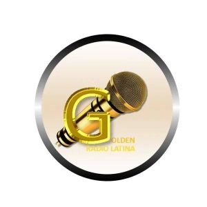 Logo of radio station Golden Radio Latina