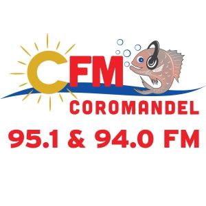 Logo of radio station Coromandel's CFM