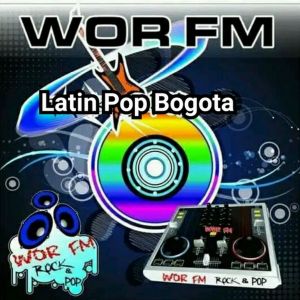 Logo of radio station WOR FM Latin Pop