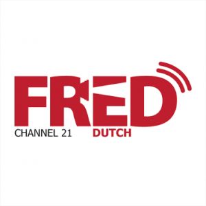 Logo of radio station FRED Film Radio - Nederlands