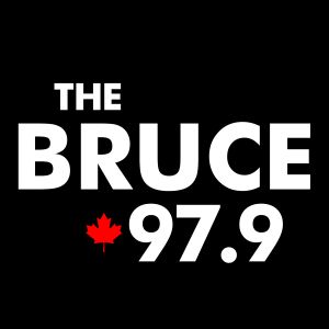 Logotipo de la emisora ​​de radio 97.9 The Bruce