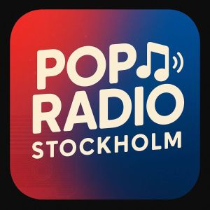 Logo of radio station Popradio Stockholm