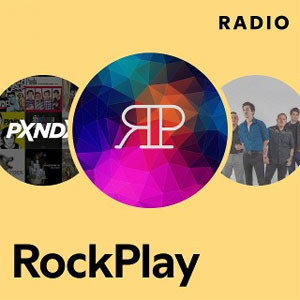 Logo of radio station RockPlay