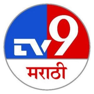 Logo of radio station TV9 Marathi