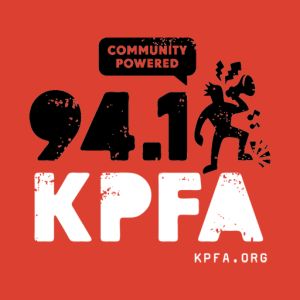 Logo of radio station KPFA 94.1 FM