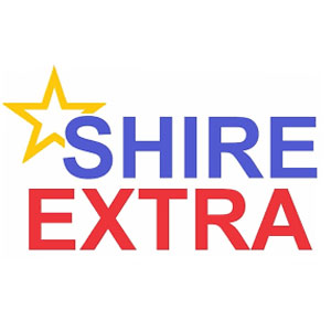 Logo of radio station Shire Extra