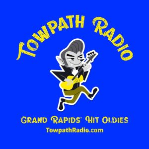 Logo of radio station 98.7 Towpath Radio