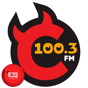 Logo of radio station La Calurosa 100.3 FM