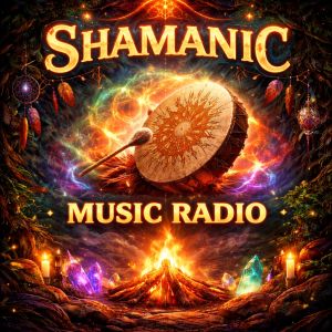 Logotipo de la emisora ​​de radio HearMe - Shamanic Music