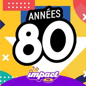 Logo de la station de radio Impact FM - Années 80