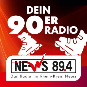 Logotipo de la emisora ​​de radio NE-WS - 90er