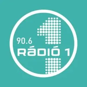 Logo of radio station Rádió 1 Pécs