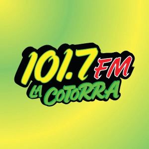 Logo de la station de radio La Cotorra 101.7 FM