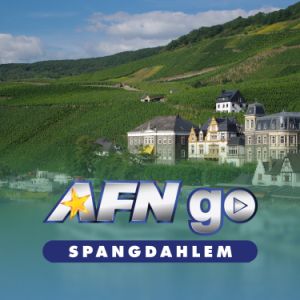 Logotipo de la emisora ​​de radio AFN Go Spangdahlem