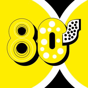 Logo of radio station Life Radio 80er