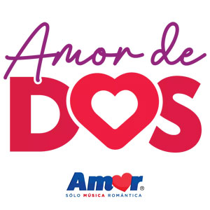 Logo of radio station Amor de Dos