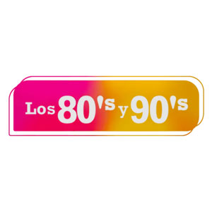 Logo of radio station Los Ochentas y Noventas