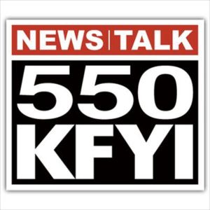 Logo de la station de radio News Talk 550 KFYI
