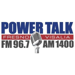 Logo of radio station PowerTalk 96.7