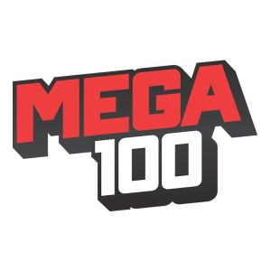 Logo of radio station KQOD Mega 100.1 FM