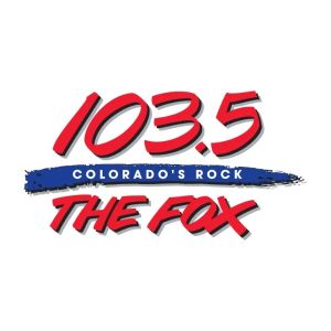 Logo of radio station KRFX 103.5 The Fox