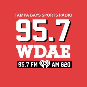Logo of radio station 95.7 WDAE