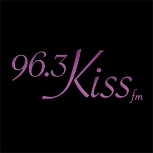 Logotipo de la emisora ​​de radio 96.3 KISS-FM