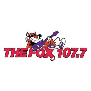 Logotipo de la emisora ​​de radio 107.7 The Fox