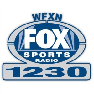 Logo of radio station Fox Sports Radio 1230