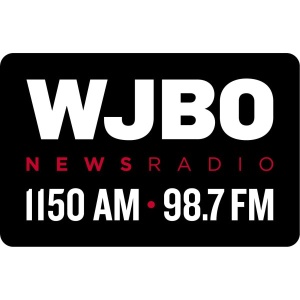 Logo of radio station WJBO Newsradio 1150 AM & 98.7 FM