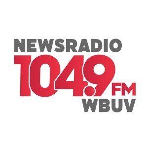 Logotipo de la emisora ​​de radio NewsRadio 104.9 WBUV