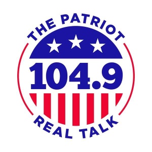 Logotipo de la emisora ​​de radio 104.9 The Patriot
