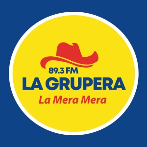 Logo of radio station La Grupera 89.3 FM