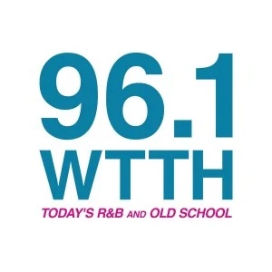 Logo of radio station 96.1 WTTH