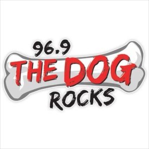 Logo de la station de radio 96.9 The Dog Rocks
