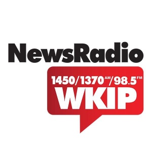 Logotipo de la emisora ​​de radio NewsRadio 1450/1370 WKIP