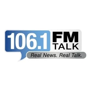 Logo de la station de radio 106.1 FM Talk