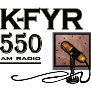Logo de la station de radio KFYR 550 AM / 99.7 FM